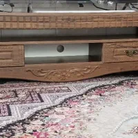 میز تلویزیون چوبی