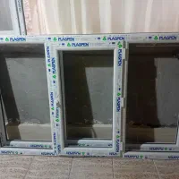 پنجره دو عدد پی وی سی نو