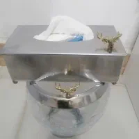 سطل آشغال ودستمال کاغذی|لوازم سرویس بهداشتی|چهارباغ, |دیوار