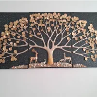 تابلو طرح گوزن