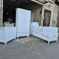 کمد لباس تخت دومنظوره و دراور سیسمونی