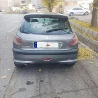 خودرو پژو ۲۰۶ دور رنگ فنی سالم