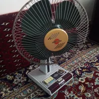 پنکه پارس خزر قدیمی سالم و تمیز