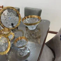 ست آجیل خوری برند DecOrium با آبکاری طلای 24 عیار|صنایع دستی و سایر لوازم تزئینی|تهران, سازمان آب|دیوار