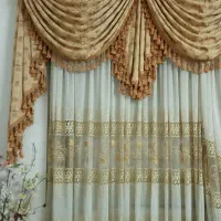 دو عددپرده سالم و نو به همراه والن