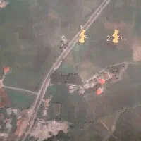 زمین ۱۵۰۰ متری بر جاده اصلی سیاهکل به لاهیجان