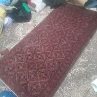 قالیچه دست بافت طرح میمه