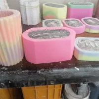 قالب سیلیکونی سه تیکه جا مایع