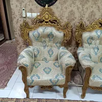 مبلمان 7 نفره سلطنتی / در حد|مبلمان خانگی و میز عسلی|تهران, نعمت‌آباد|دیوار