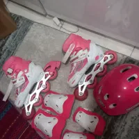 اسکیت دخترونه درحد نو  صورتی ش۳۴ال ۳۶|دوچرخه، اسکیت، اسکوتر|پاکدشت, پاکدشت (مامازند)|دیوار