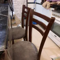 صندلی چوبی برای اپن یامیز آشپز خانه