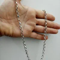 زنجیر یزدباف دست ساز 925 نو