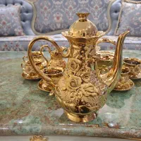 فروش سرویس چایخوری آنتیک زیبا|صنایع دستی و سایر لوازم تزئینی|تهران, اختیاریه|دیوار