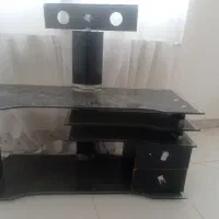 زیر تلویزیونی شیشه ای آلمانی نشکن