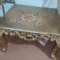 مبل سلطنتی ۹ نفره با سه تا میز عسلی  و بوفه|مبلمان خانگی و میز عسلی|آمل, |دیوار