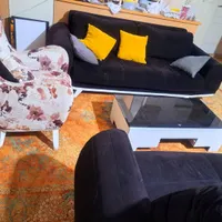یک دست مبلمان هفت نفره و میزوسط|مبلمان خانگی و میز عسلی|کرج, مهرشهر - فاز ۵|دیوار