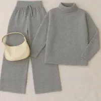 ست بلوز شلوار بافت