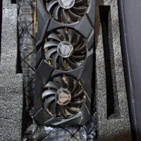 کارت گرافیک AMD RX590 8GIG 3FAN ماین نشده کم کار