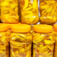 ترشی انبه خانگی فروشی  ترش و ملش