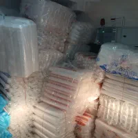 پخش ظروف یکبار مصرف عمده خرده  فقط تماس|ظروف نگهدارنده، پلاستیکی، یک‌بارمصرف|زنجان, |دیوار