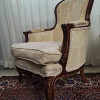 مبلمان ۹ نفره آنتیک استیل سلطنتی با میز غذاخوری