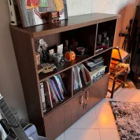 کتابخانه ام دی اف کاملا نو|کتابخانه، شلف، قفسه‌های دیواری|تهران, سعادت‌آباد|دیوار