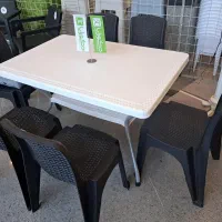 ست میز و صندلی رستوران فضای باز