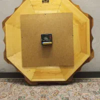 ساعت دیواری تمام چوب مینیاتوری کاردست|ساعت دیواری و تزئینی|کاشان, دانش|دیوار