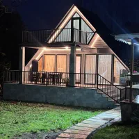 اجاره کلبه با باغ ۱۰۰۰ متری دربست لاهیجان