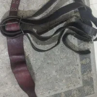 ۲ عدد هیکلی علامت کشی چرم گاومیش