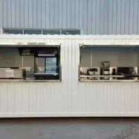 کانتینر چرخ دار فست فود ثابت کافه ون کاروان|کافیشاپ و رستوران|تهران, ملکآباد|دیوار