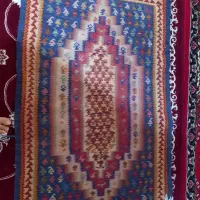 تعدادی گلیم دست بافت پشم و کاموا|گلیم، جاجیم، گبه|هرسین, |دیوار