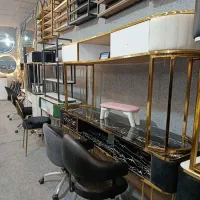 ترولی سه کشو دو رنگ مشکی