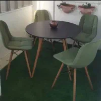 میز ناهارخوری فایبر گلاس پارچه ای لمسه دار|میز و صندلی غذاخوری|کرمانشاه, |دیوار