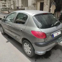 پژو ۲۰۶ نوک مدادی سالم پژو 206 خاکستری
