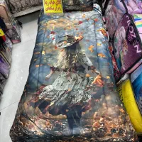 لحاف و روتختی یک نفره دختر پاییزی