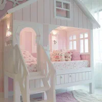 سرویس تخت خواب کودک نوزاد سیسمونی کلبه ای