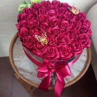 باکس گل (باکس ،دسته گل و شاخه گل های روبانی)|گل مصنوعی|شیراز, بریجستون|دیوار