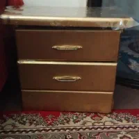 تخت خواب دونفره چوبی|تخت و سرویس خواب|اهر, |دیوار