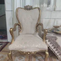 مبل هفت نفره سلطنتی کلاسیک|مبلمان خانگی و میز عسلی|لردگان, |دیوار
