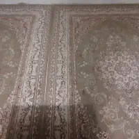 فروش دو عدد فرش ۹ متری گردویی ۵۰۰ شانه ۱۶۰۰ تراکم