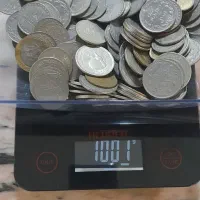 سکه جمهوری یک کیلو|کلکسیون سکه، تمبر، اسکناس|رشت, پیرسرا|دیوار