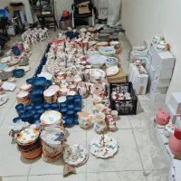 ظروف سرامیکی به قیمت عالی|صنایع دستی و سایر لوازم تزئینی|رویان, |دیوار