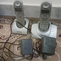 ۲ عدد تلفن  پاناسونیک با هم|تلفن رومیزی|مشهد, طلاب|دیوار