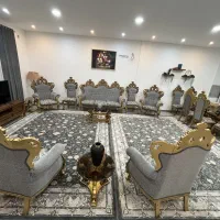 سرویس پذیرایی و ناهارخوری مبلمان سلطنتی نونو سالم|مبلمان خانگی و میز عسلی|ساوه, |دیوار