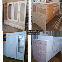 سیسمونی/تخت،کمد ویترین،دراور