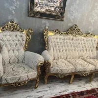 مبل سلطنتی در حد نو|مبلمان خانگی و میز عسلی|یزد, |دیوار