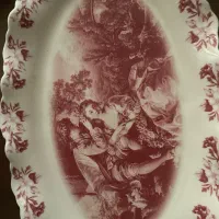 دیس بره خوری بزرگ|ظروف سرو و پذیرایی|ساری, |دیوار