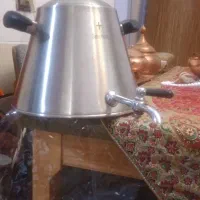 سماور سوییسی استیل اصل|سماور، چای‌ساز، قهوه‌ساز|نجف‌آباد, صالح آباد|دیوار