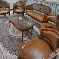 سرویس مبل و ناهارخوری ۶ نفره آنتیک یونانی|مبلمان خانگی و میز عسلی|اسلامشهر, مطهری|دیوار
